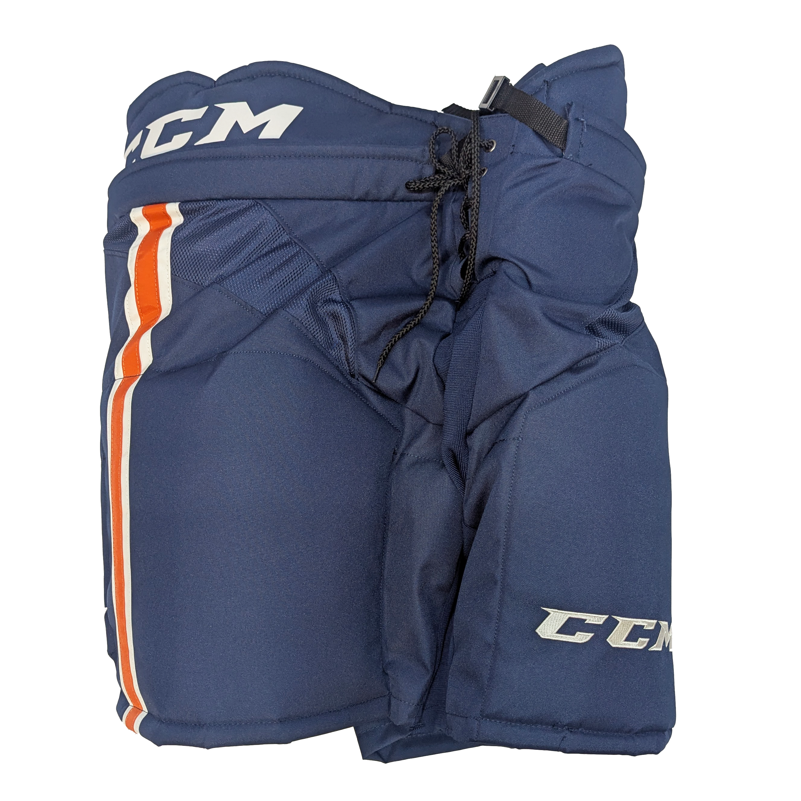 CCM HP30 - Pantalon de hockey WHL Pro Stock (bleu marine/orange/blanc)